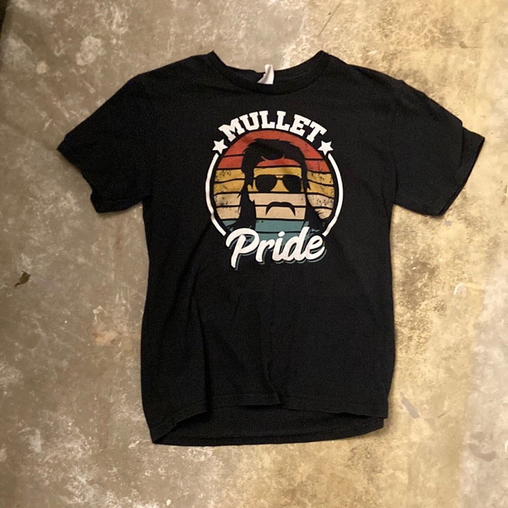 I don’t  have a mullet no more so I’m selling this shirt